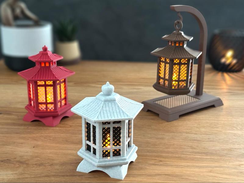 Mini Pagoda Tea Light Lantern