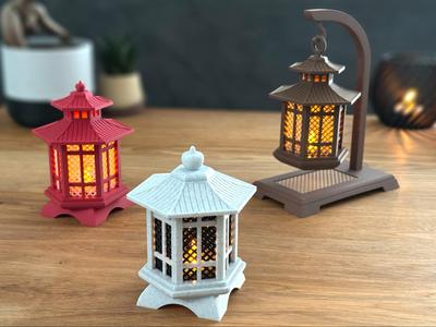 Mini Pagoda Tea Light Lantern