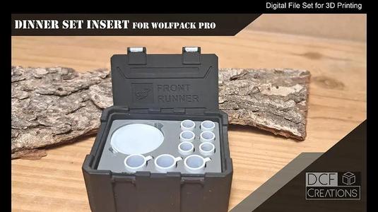 1/10 Scale Camping Dinner Set Add On