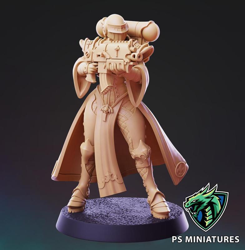 Divine Order - Soldier - Pose 1 + Pinup