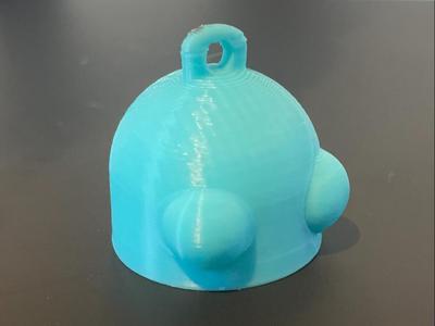 R.E.P.O. Semibot Head Keychain