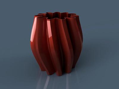 Gear Vase 4D