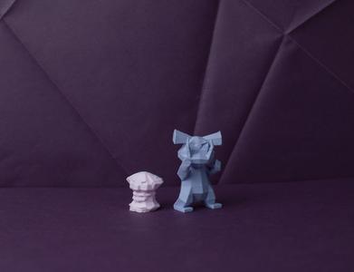 Granbull Low Poly
