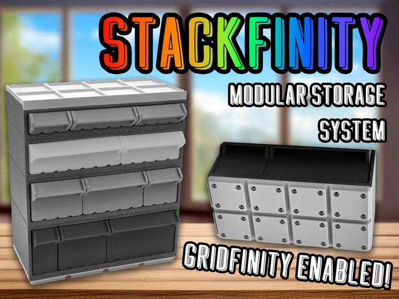 Stackfinity – A Gridfinity Modular Storage System