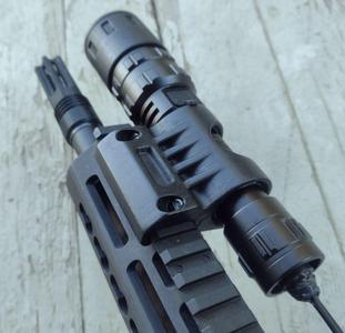 Picatinny Rail Flashlight Mount v1