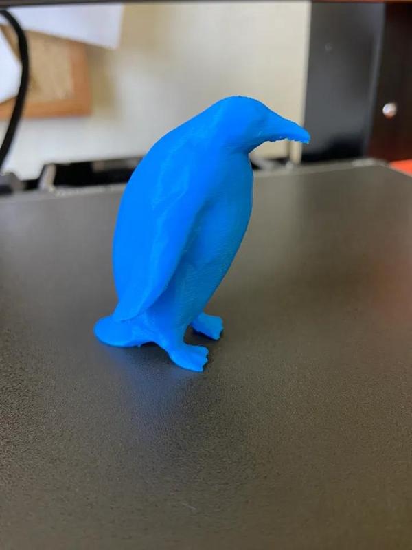 Low poly penguin