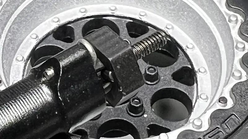 Losi Mini-T wheel hex adapter for SCX24