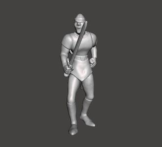 DIRK THE DARING MINIATURE MODEL FIGURE FOR FANTASY GAMES RPG DND
