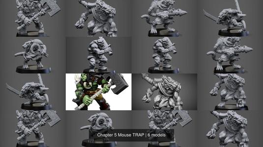 Chapter 5 Mouse TRAP 3D Model Collection