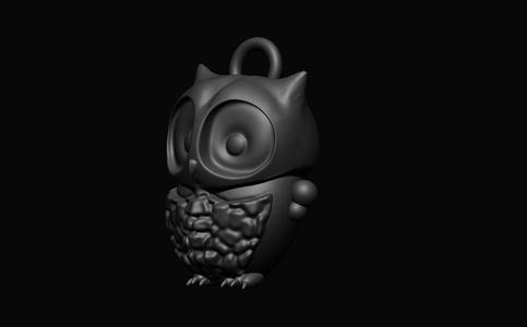 Owl Keychain