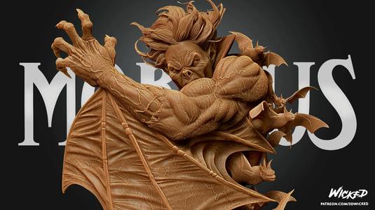 WICKED MARVEL MORBIUS BUST: TESTED AND READY FOR 3D PRINTING