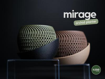 mirage · orchid planter