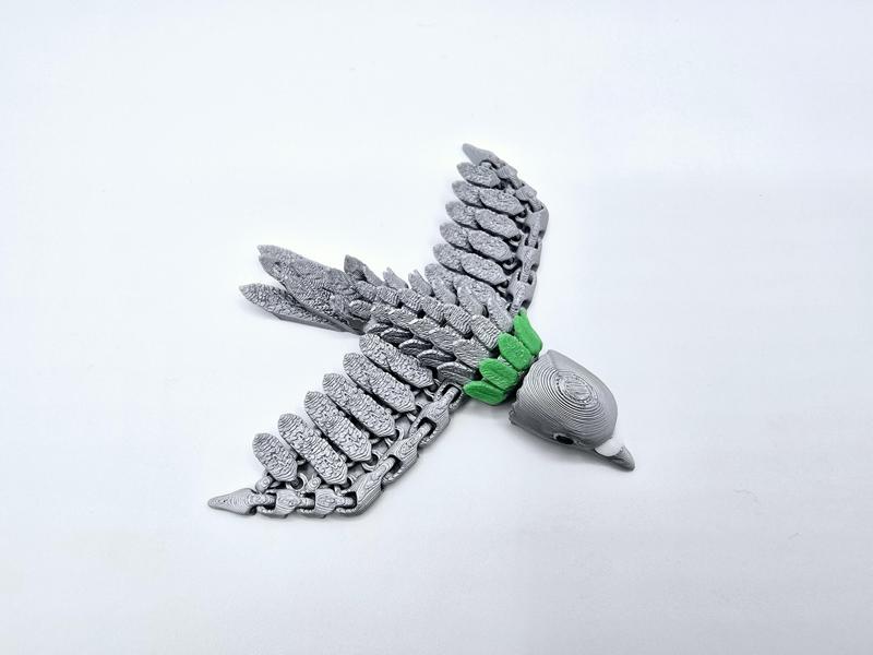 POCKET PIGEON KEYCHAIN
