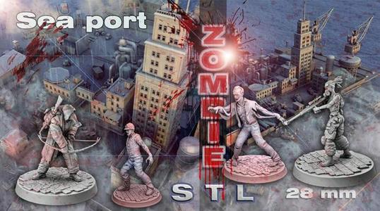 Sea port of the zombies