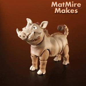 Warthog - Articulated Figure
