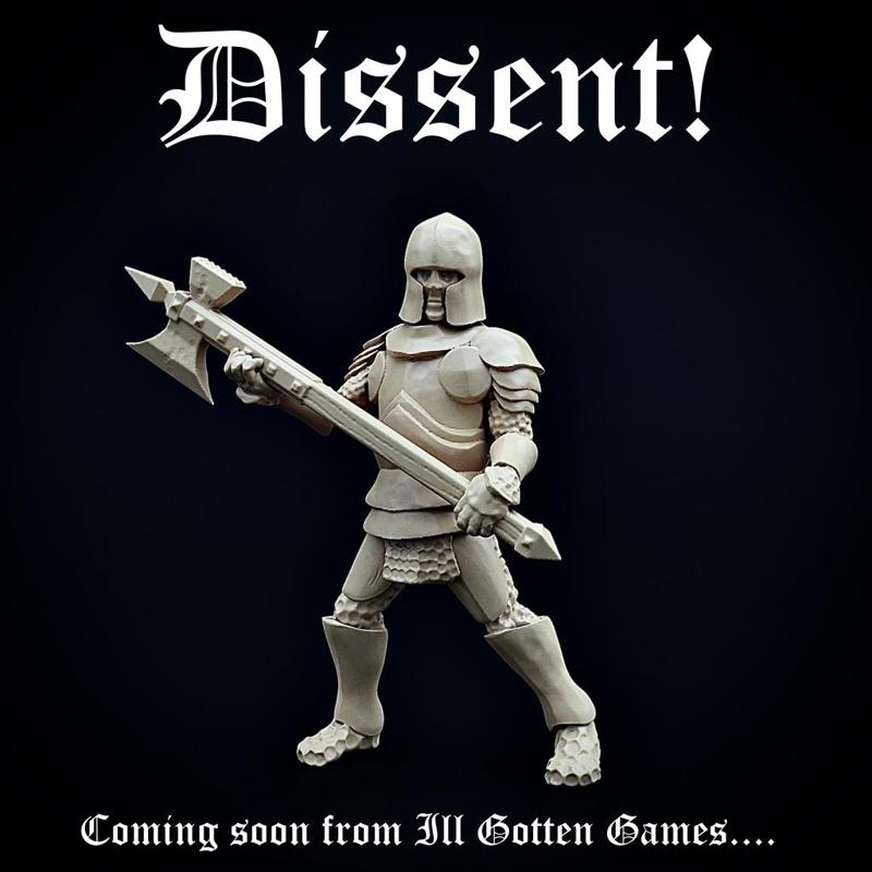 Armored Footman with Pollaxe