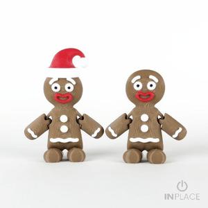 Cute Gingerbread Man Articulated