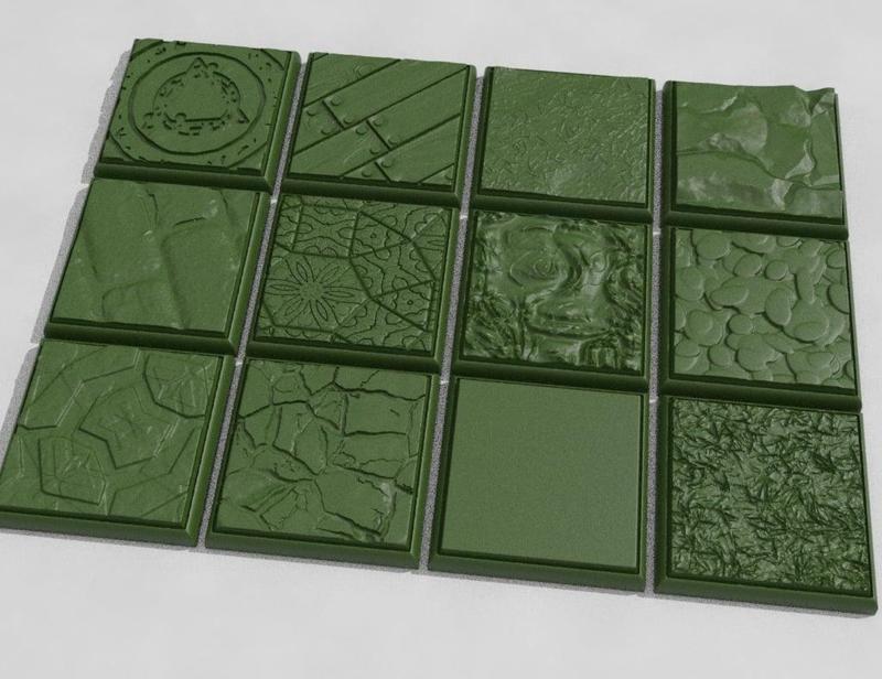 Square Miniature Bases