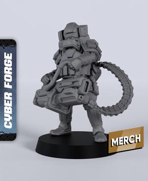 Dpt. Lincoln Hardfall – With Free Cyberpunk – Sci-Fi Gift Ideas for RPG and Wargamer