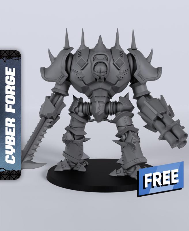 Anniversary Titan - With Free Cyberpunk - Sci-Fi Gift Ideas for RPG and Wargamers