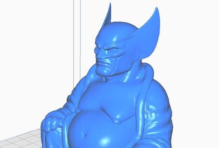 Wolverine Buddha w/blades (Marvel Collection)