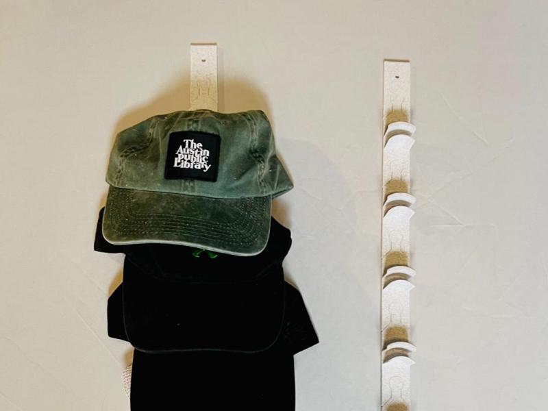 Hat Rack – Modular Hat Rack/Hanger w/ Nail to Wall