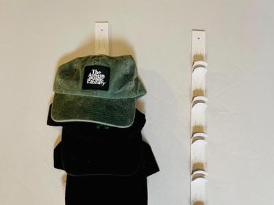 Hat Rack – Modular Hat Rack/Hanger w/ Nail to Wall