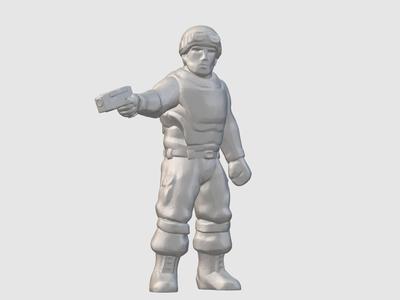 Station Security Officer (28mm/32mm scale)