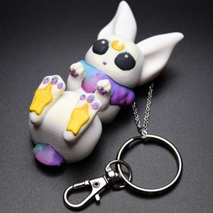Cotton Candy Daydream, the Articulated Cosmic Bunny