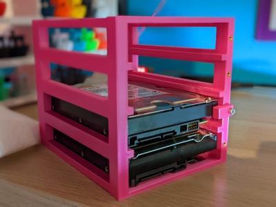 3-HE 4-Bay HDD-Cage