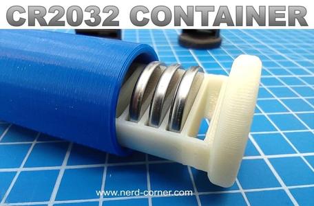 CR2032 Battery Container for 10pcs