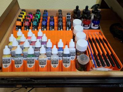 Paint Rack for Vallejo Model Paints