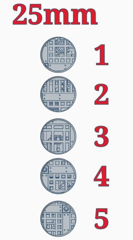 25mm Bases “Walkway”
