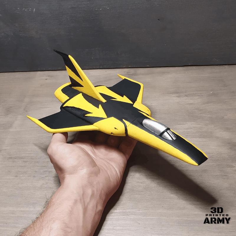 cosmo BLACK TIGER space fighter  – Yamato space battleship