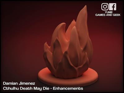 Cthulhu Death May Die board game enhancements - 3D Print Fire