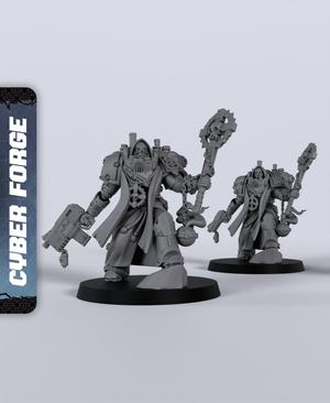 First Company Preacher - With Free Cyberpunk Warhammer - 40k Sci-Fi Gift Ideas for RPG and Wargamers