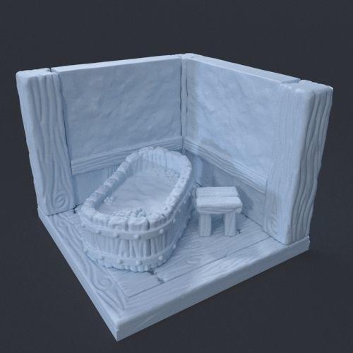 Bedroom DnD Set 3D print model