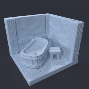 Bedroom DnD Set 3D print model