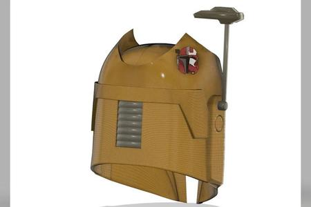 Ursa Wren Rebels Helmet 3D printable files Animated Female Mandalorian Star Wars Cosplay