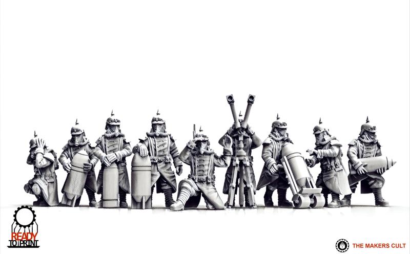 Valour Korps – Heavy Artillery Crew