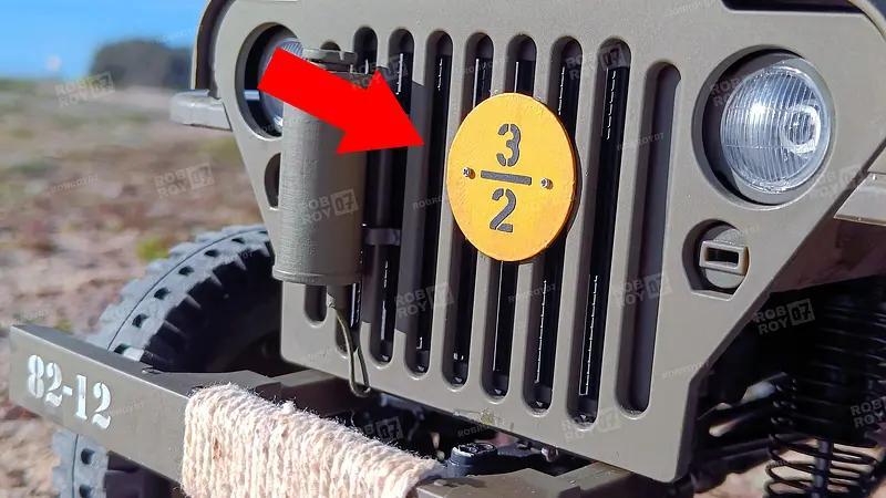 Bridge Plate For Jeep Willys 1/6 1941 MB Scaler – RocHobby