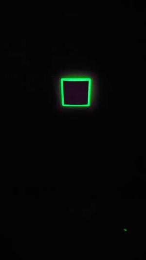 Arnould - Cadre d'interrupteur "Glow in the dark"   