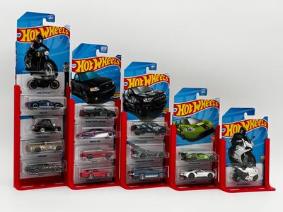 Hotwheels Display Stand v2