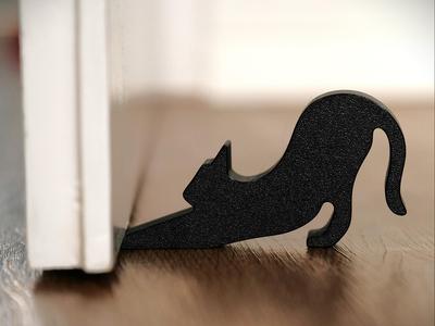 Cat Doorstopper