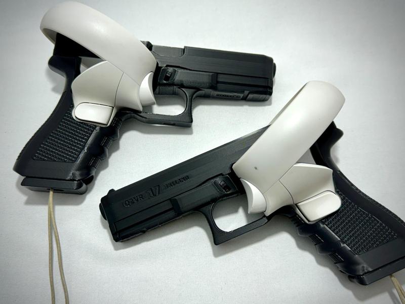 Pistol Grip Quest 2 VR Glock Meta – Full Grip