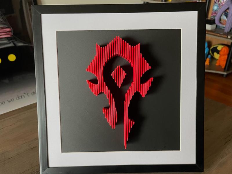 For The Horde! Layered Sculpture