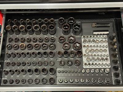 Gridfinity Gearwrench Socket Trays