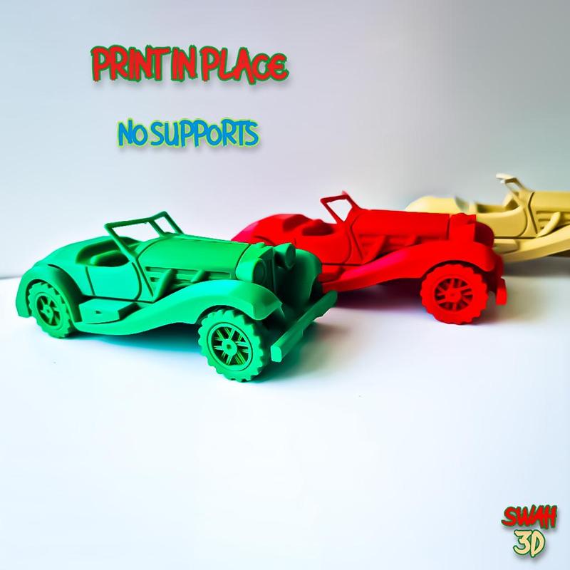 Special clasic roadster car
