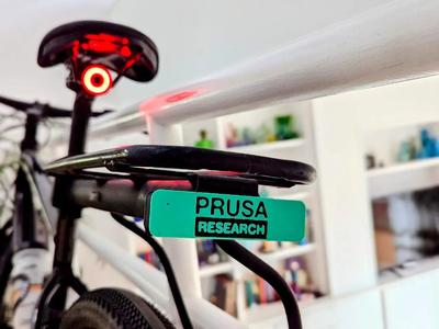 Bike trunk rear sign   