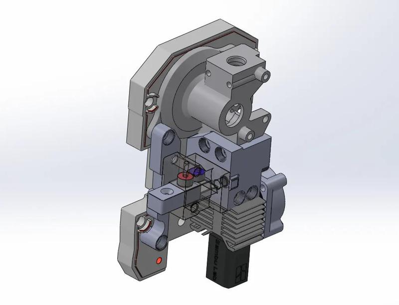 SOVOL SV08 HEAD Filament Cutting